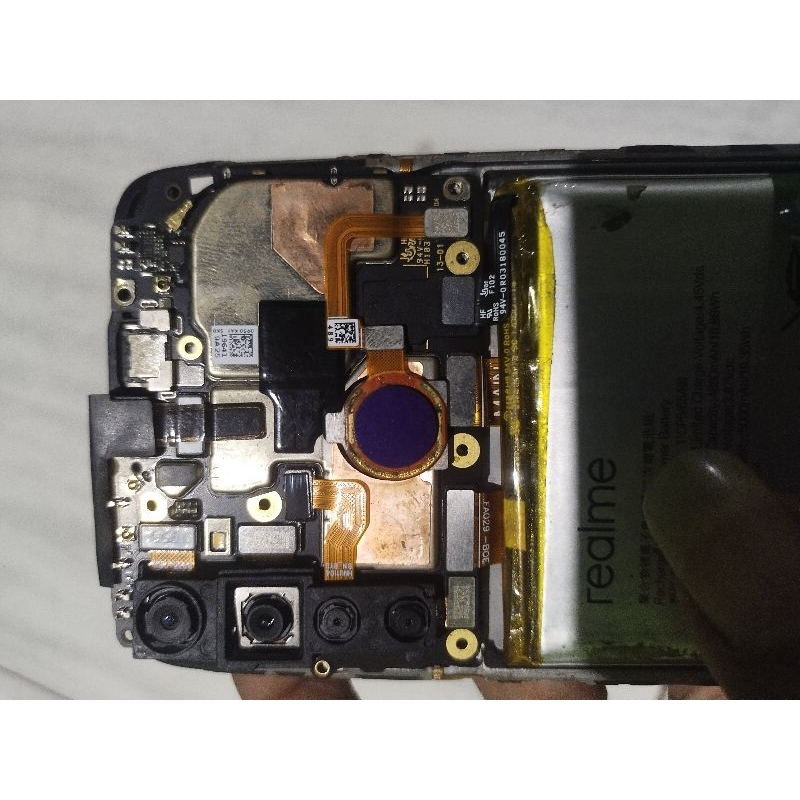 Realme 5i ORI original copotan batre baterai frame buzzer mesin