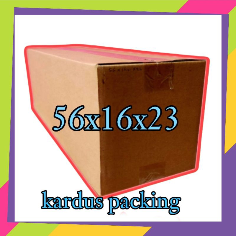 

kardus packing UK 56x16x23 kardus besar kardus kecil