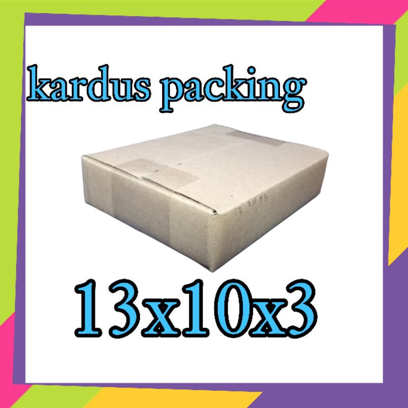 

kardus packing UK 13x10x3 kardus besar kardus kecil