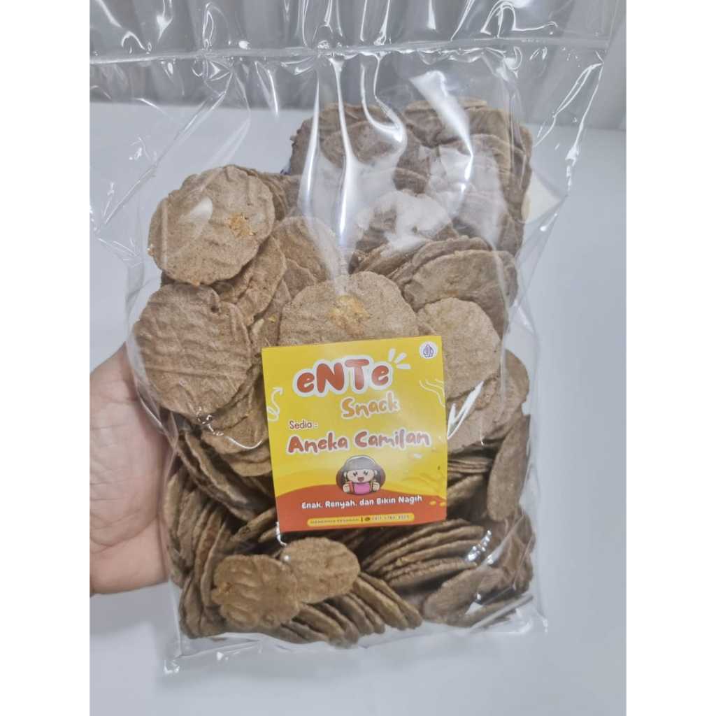 

(Kemasan Jual lg) Opak Coklat Kacang Tanah, Gapitan Coklat Kacang Tanah, Enak, Manis, Gurih