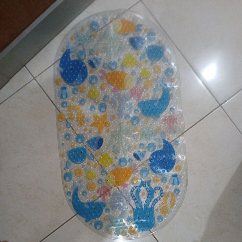 bath mat bebe smart matras kamar mandi anti slip anak dan bayi bekas prelove  like new