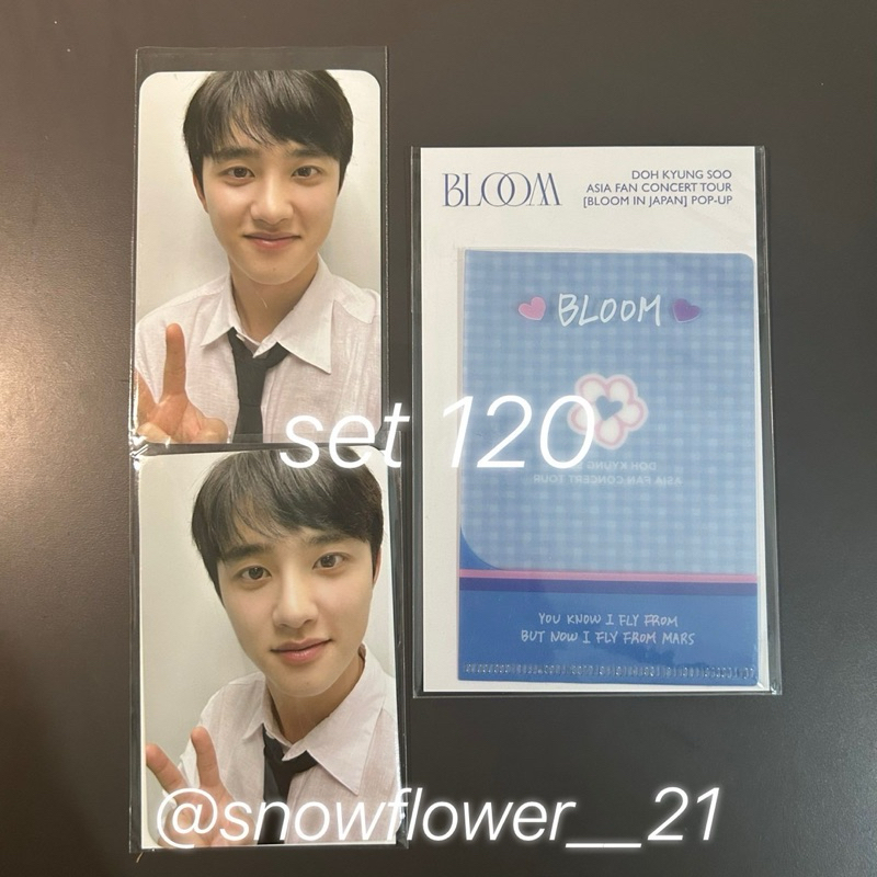 Ready Stock SHARING KYUNGSOO BLOOM MD Mini L Holder / Collect Book / Acrylic Photocard Stand / PC Ve