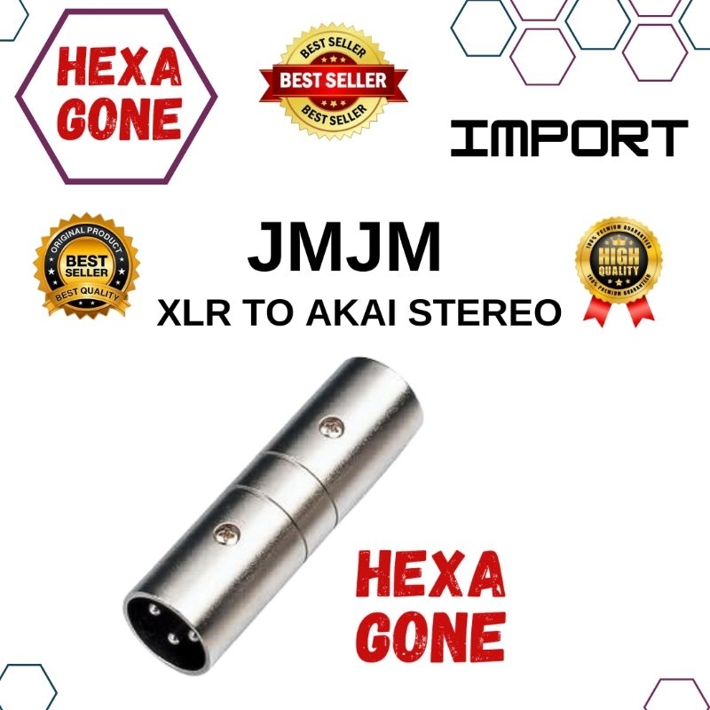 Jack Socket Canon XLR to Canon XLR STX