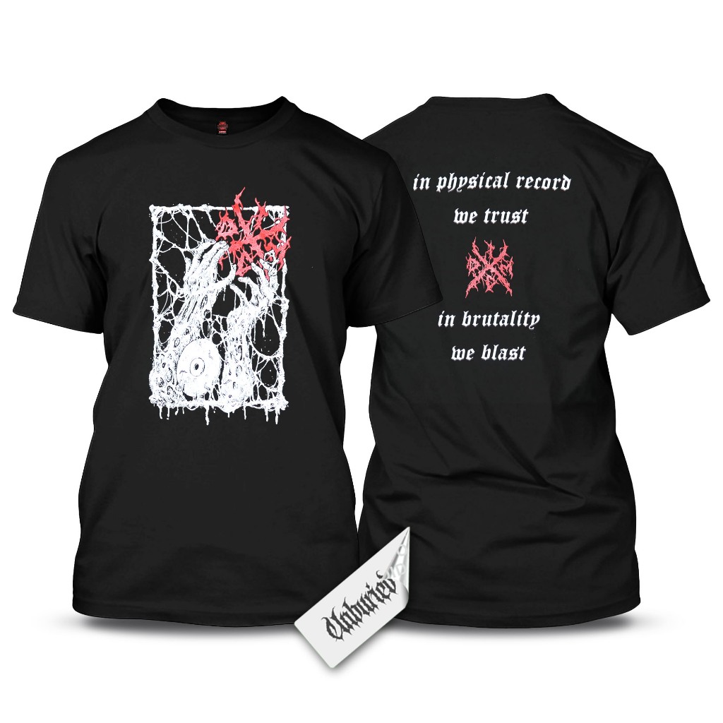 Short Sleeve - Indonesian Death Metal - In Physical Record We Trust In Brutality We Blast