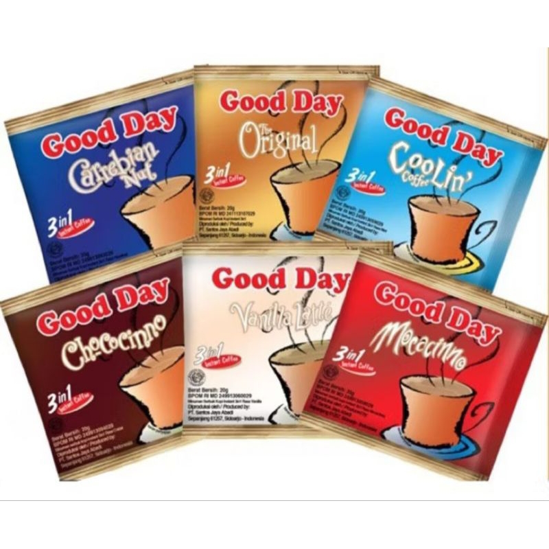 

[OBRAL EXPIRED 2025] GOOD DAY PER RENCENG (10 PCS/BUNGKUS) COOLIN MOCCACINO