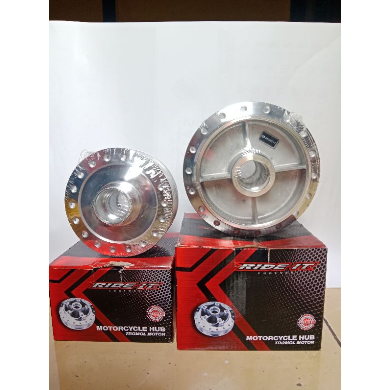 tromol set depan belakang vario 125, vario 150, ride it