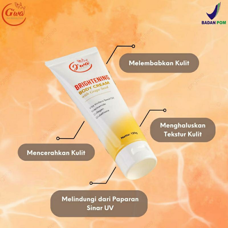 [ORIGINAL‼️] JIWA BEAUTY BODY CREAM WHITENING | BODY LOTION BRIGHTENING | BODY CREAM JIWA BEAUTY | L