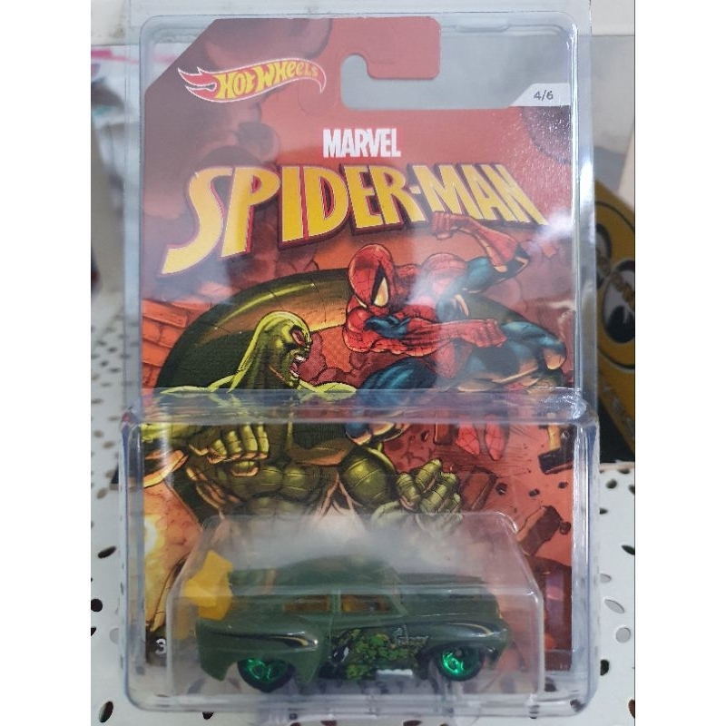Hot Wheels Marvel Spiderman JADED GREEN