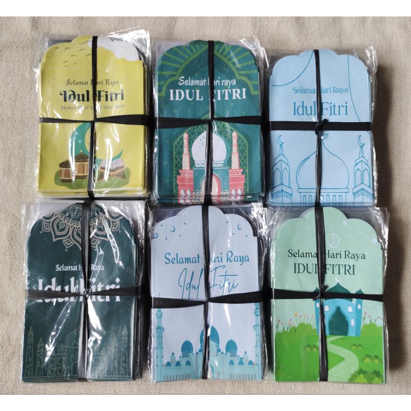 

Paket Amplop Lebaran Medium Motif Random [1 pak isi 10 lembar]