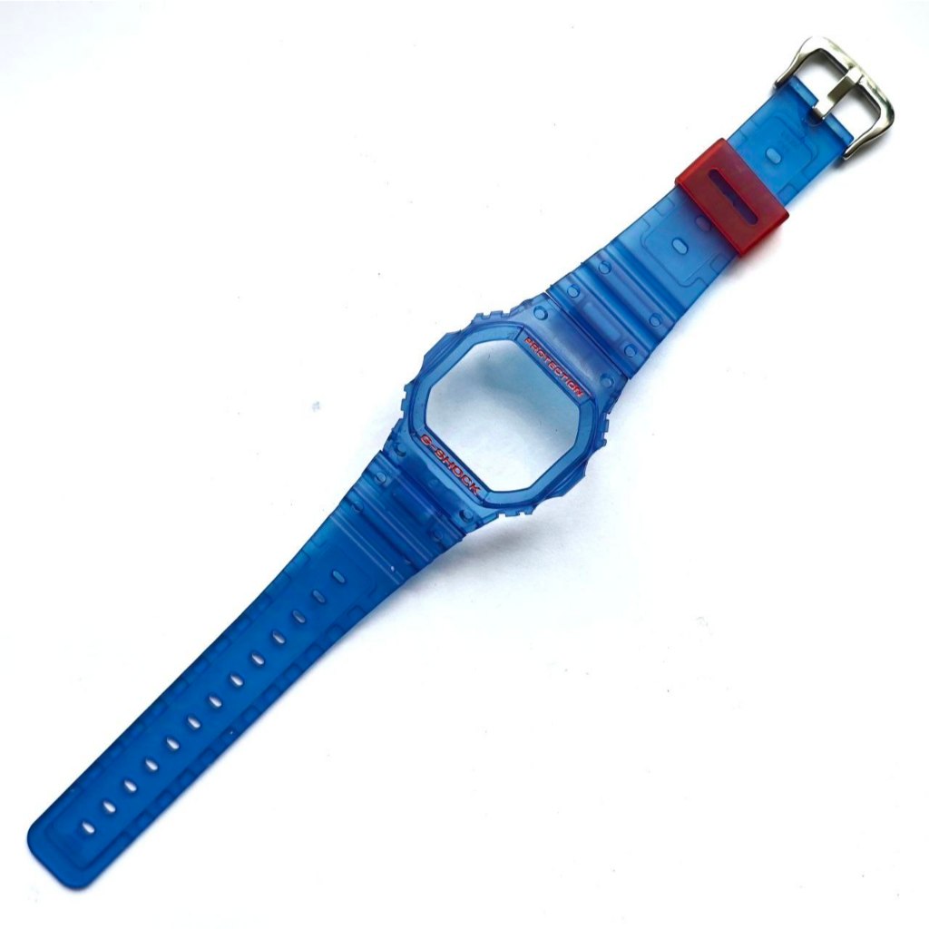 BNB BAND BEZEL CASIO GSHOCK G SHOCK DW 5600 GW B5600 DW 5030 GWX GB 5600 BIRU LOOP MERAH