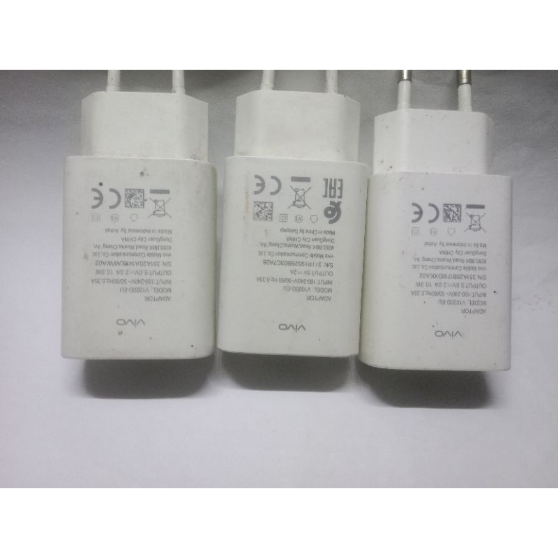 adaptor charger bekas original VIVO