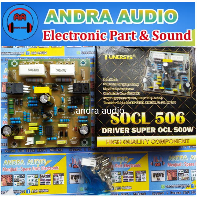 Kit driver SOCL 506 Tunersys original