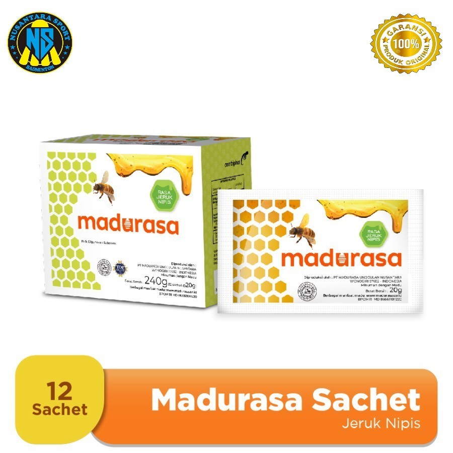 

Madurasa Jeruk Nipis Sachet - Box of 12 sachets