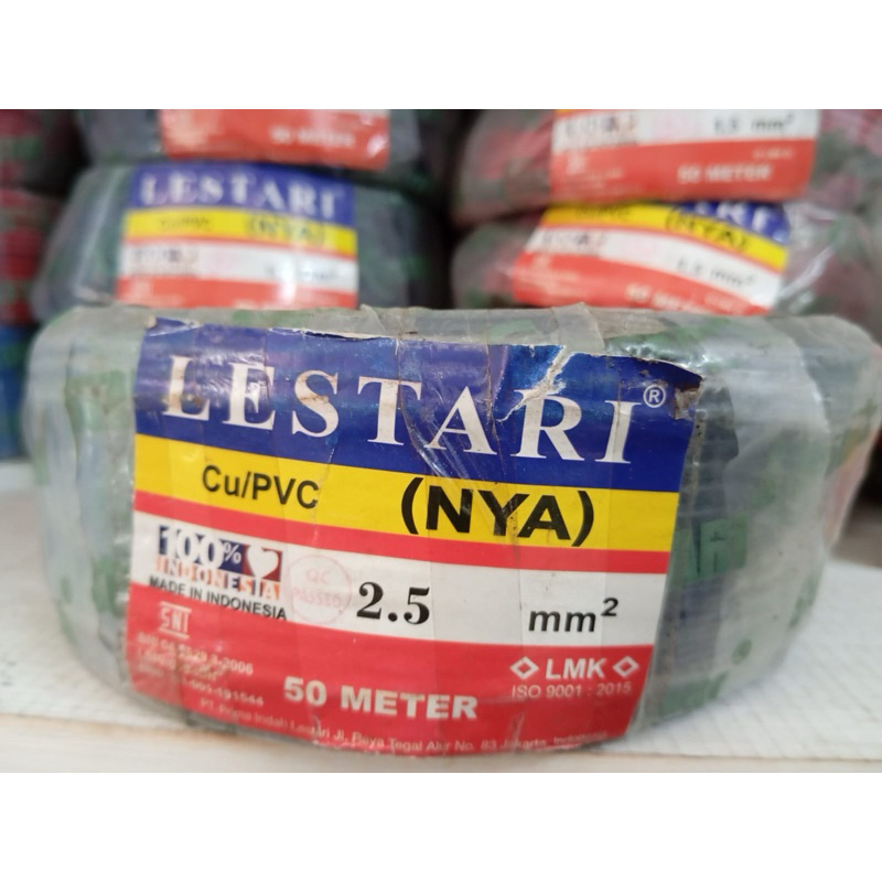 Lestari Cu/PVC (NYA) 2,5