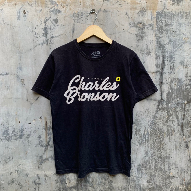 Kaos Charles Bronson Hitam