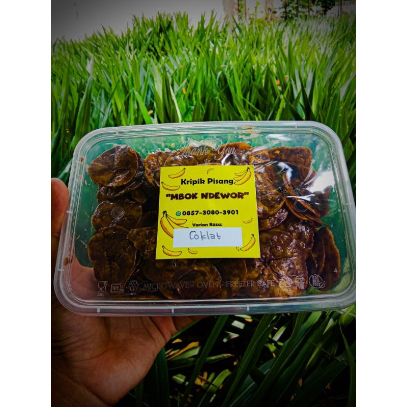 

Kripik Pisang Coklat