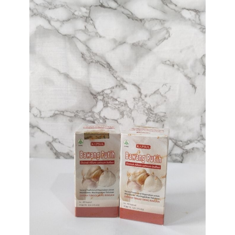 

Bawang Putih 60 Kapsul Ekstrak Allium Sativum Bulbus