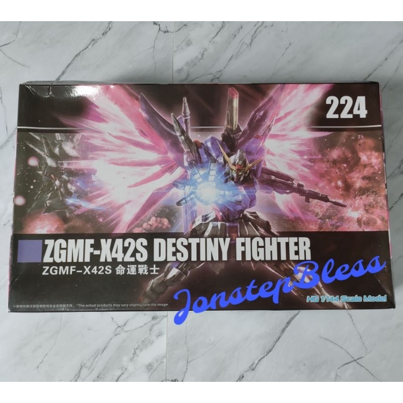 Rakitan Robot ZGMF -X42S Destiny Fighter Model Kit
