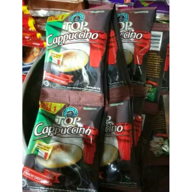 

kopi TOP CAPPUCINO isi (15 SACHET)