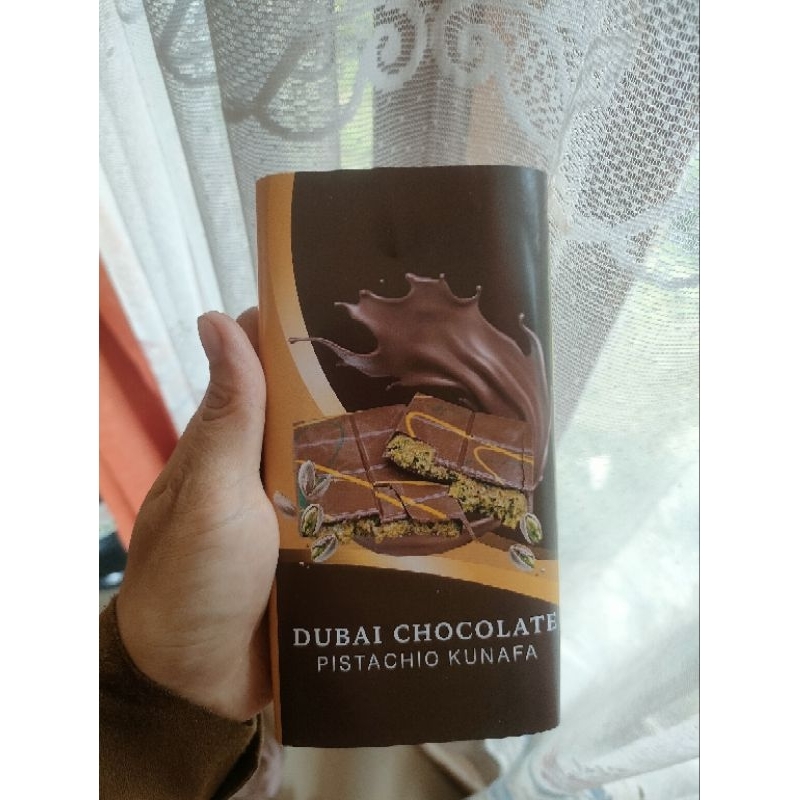 

Coklat dubai pistochio kunafa homemade 300gr