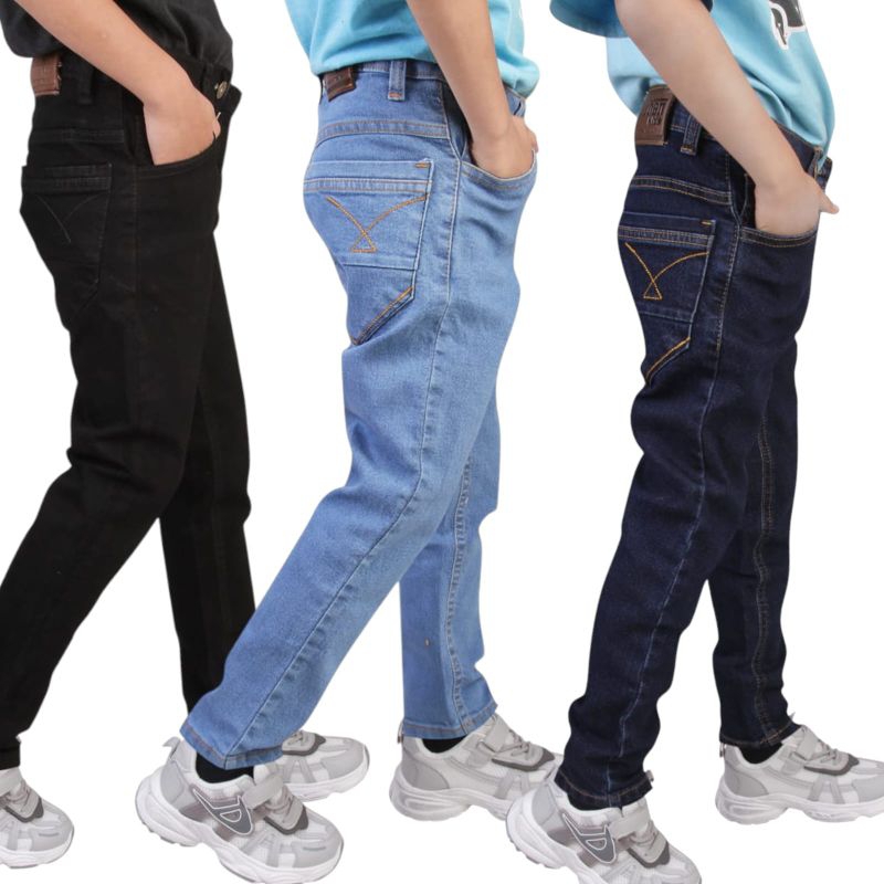 2-12 tahun celana jeans import premium anak laki laki
