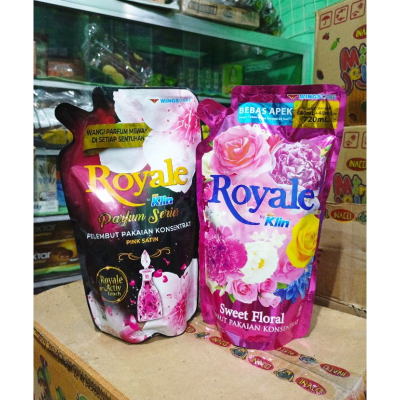 Royale soKlin pewangi 650-750ml, So Klin pewangi