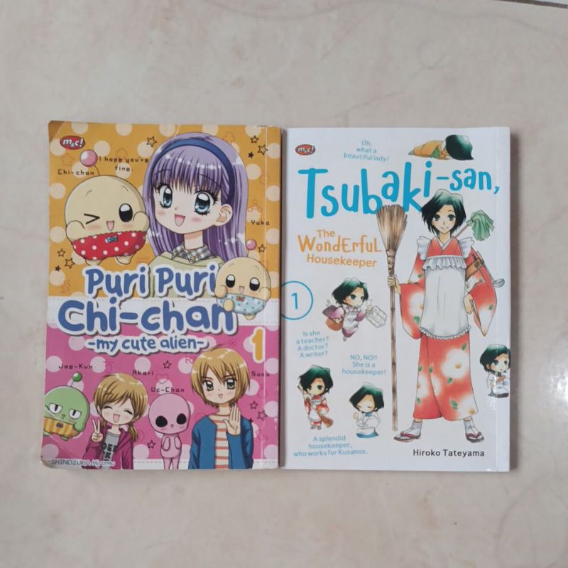 Preloved Komik seri no.1 Puri Puri Chi-chan & Tsubaki-san Rp 8.000