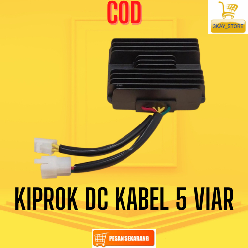 Kiprok Motor Roda Tiga Viar 150cc 200cc 300cc Kaisar Nozomi kiprok DC viar kabel 5 besar