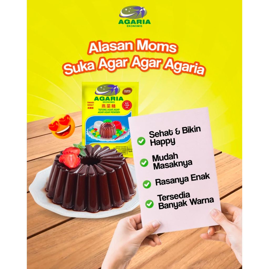 

Agaria Forisa Agar Bubuk 7gram Ekonomis TIDAK ADA BONUS BELI 2 GRATIS 1
