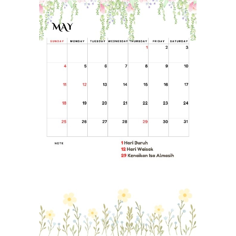 

Kalender Dinding 2025