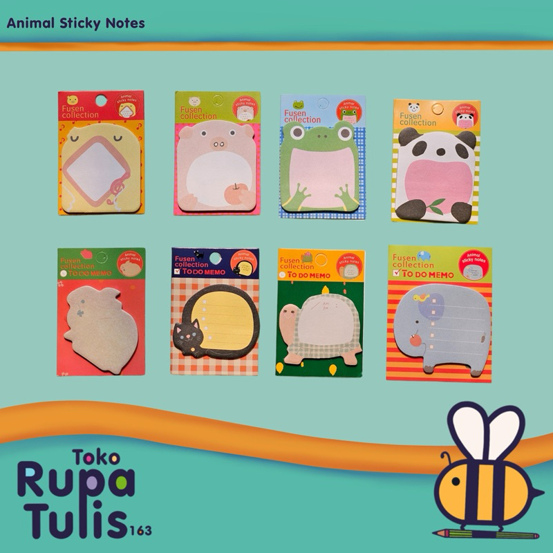 

Sticky Notes Animal 55 x 81 mm - SATUAN (1 pcs)