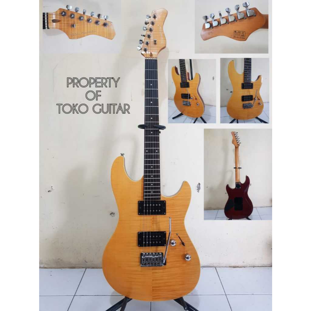 GITAR DAME NEO CLASSICISM (FLAME MAPLE TOP) ORIGINAL mii