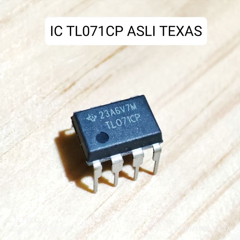 IC TL071CP TL071 CP TL 071 TEXAS ASLI