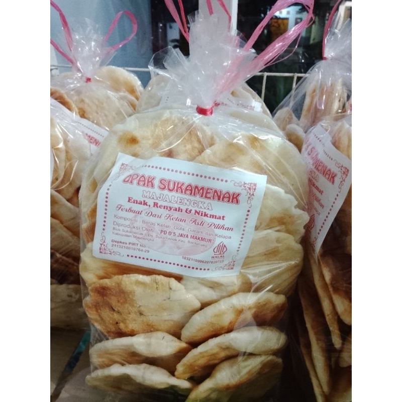 

opak Ketan putih renyah gurih