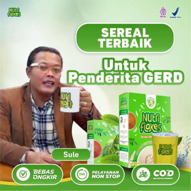 

SEREAL UMBI GARUT AMPUH UNTUK MENGOBATI ASAM LAMBUNG NUTRIFLAKES 100% ORIGINAL HALAL BPOM