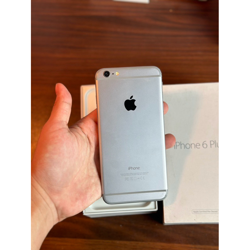 iphone 6 plus 16gb wifi only silver fullset mewah