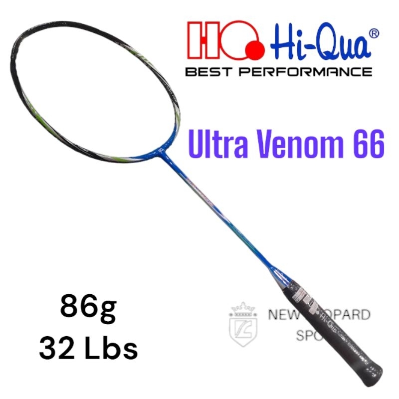 Raket Badminton HQ Ultra Venom 66/ Raket Bulu Tangkis Original