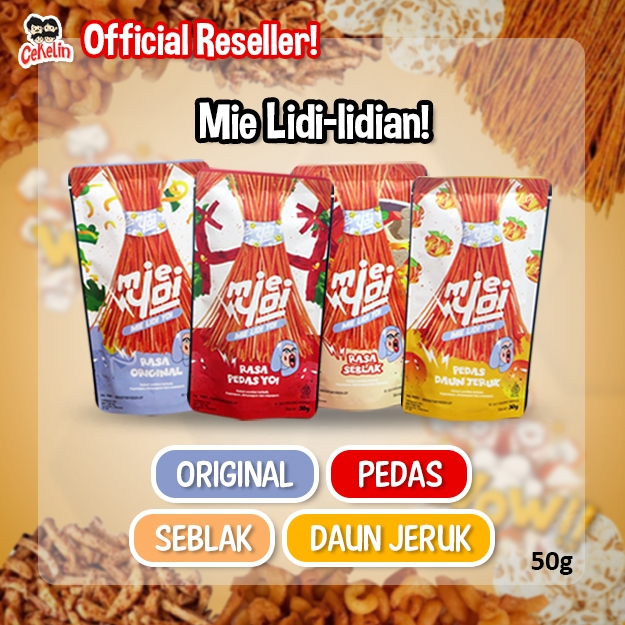 

MIE LIDI-LIDIAN - Camilan Ringan by Cekelin (Cemilan Keluarga Indonesia)