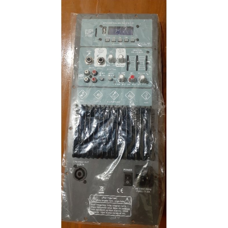 Kit Modul Aktif Speaker 15 inch + Tweeter PL39-5EQ MP3 Bluetooth