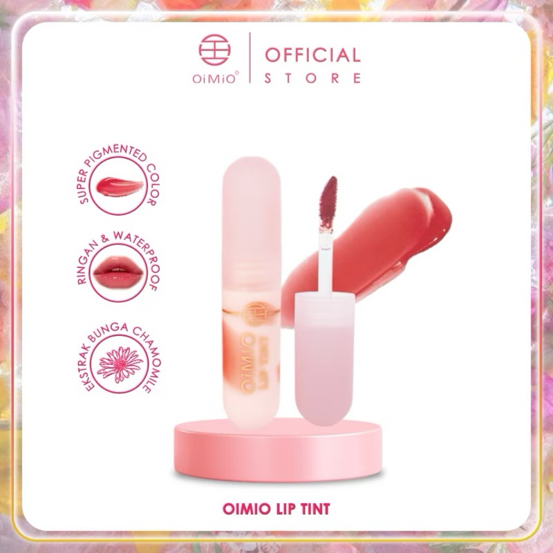 OIMIO Lip Tint Super Pigmented Color Liptint Oimio