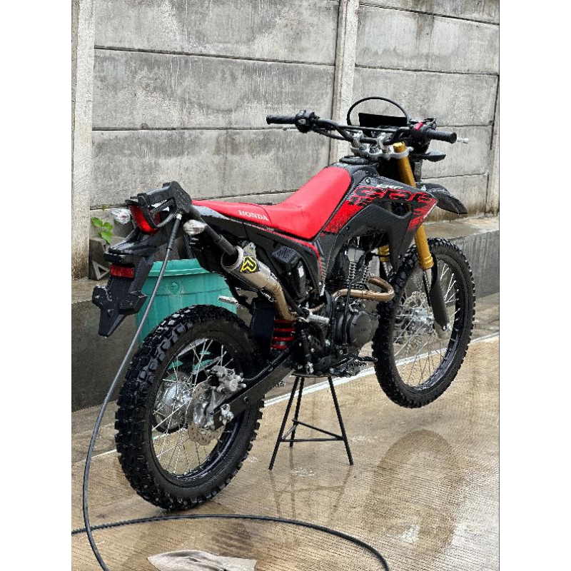 Knalpot CRF KLX Dtracker 150cc 200cc Kolong Atas Pekajaman Muffler