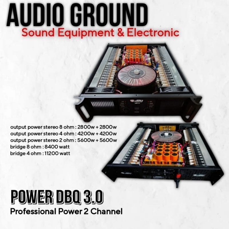 POWER 2 CH DBQ 3.0 PROFESSIONAL GB CLASS ORIGINAL