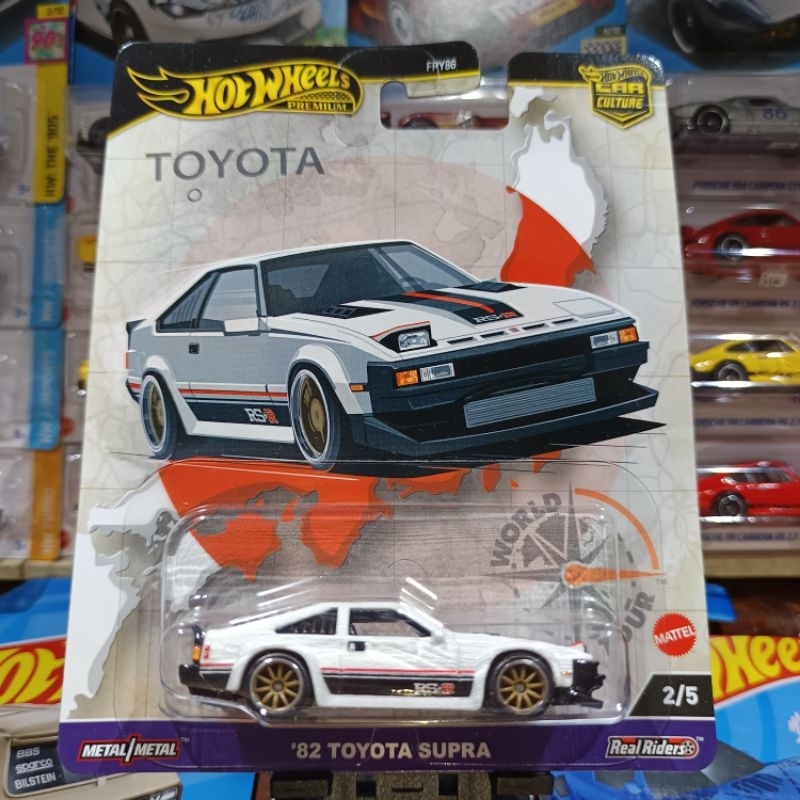 Hot Wheels Premium 82 Toyota Supra Car Culture