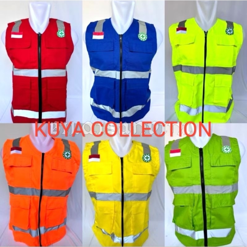 Rompi safety k3 rompi safety lapangan rompi pria safety rompi proyek rompi tebell