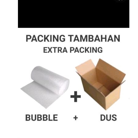 

packing kardus dan buble wrap biar aman