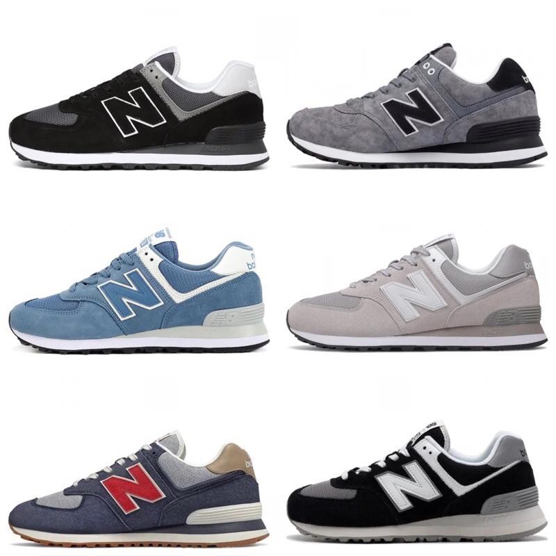 SEPATU CASUAL PRIA NB 574 "WHITE ARMY"IMPORT VIETNAM