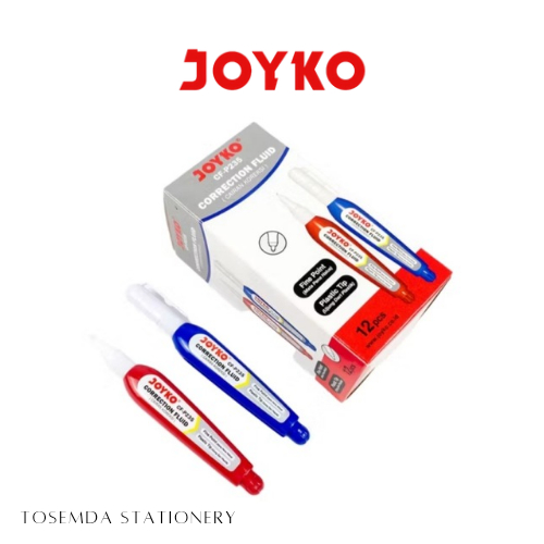 

Correction Fluid CF -P235 / Tipe x Joyko/ Red / Blue/ PCS /