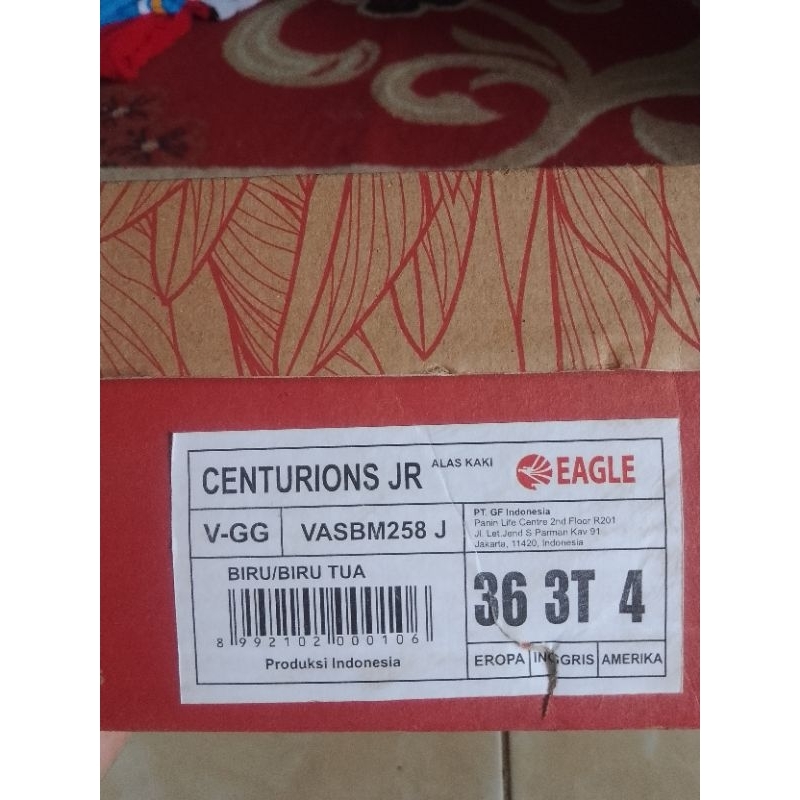 Sepatu badminton EAGLE CENTURIONS JUNIOR