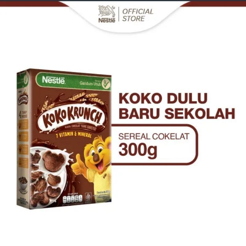 

Nestle Koko Krunch Cokelat 300g dan 150 gram Coco Krunch Koko kran Cereal Coklat