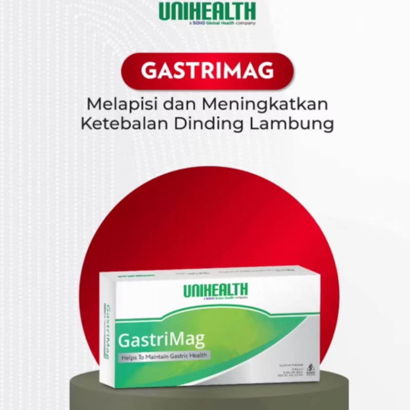 Gastrimag Kapsul Unihealth Original Obat Maag  Asam Lambung